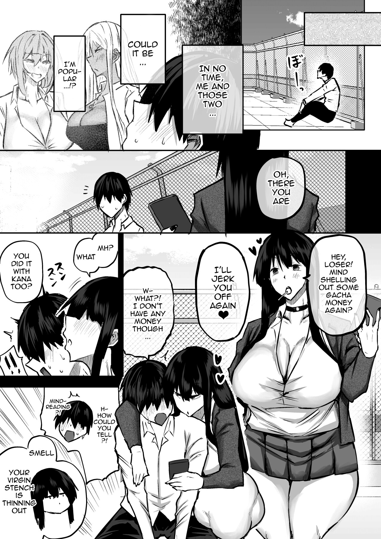Hentai Manga Comic-The Huge Tittied Gals That Suck Everything Out Of Me-Read-110